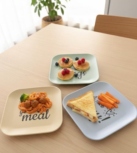 صحون لوجبات الأطفال